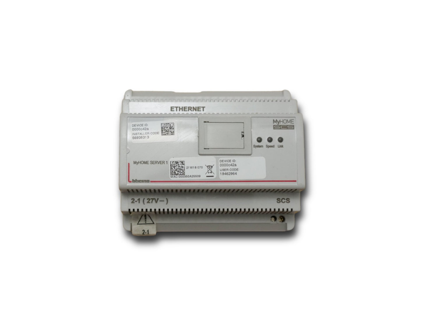 Legrand Bticino MyHome Server 1, Smart Home Server