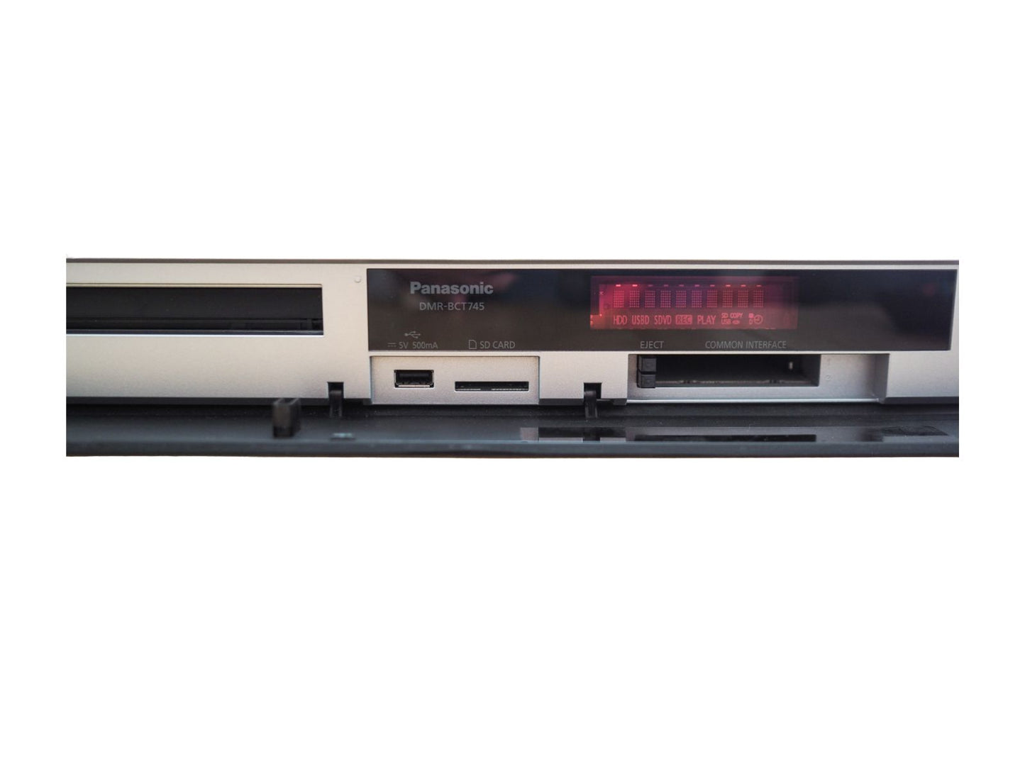 Panasonic DMR-BCT745 Twin DVB-C Kabelreceiver mit Bluray-Recorder, 500GB
