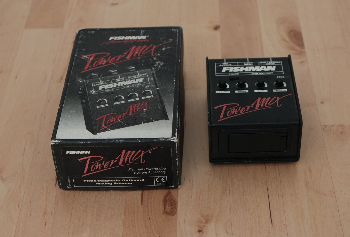 Fishman PowerMix oldschool Piezo - Preamp für E - Gitarre - Shopelektronik.at