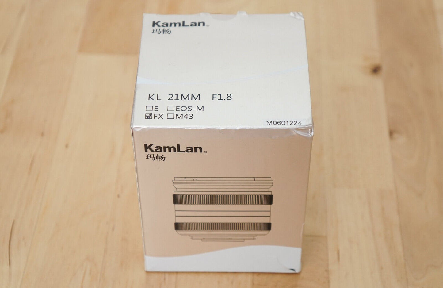 Kamlan 21 mm 1,8 FX Objektiv für Fujifilm FX Bajonett, Neu - Shopelektronik.at
