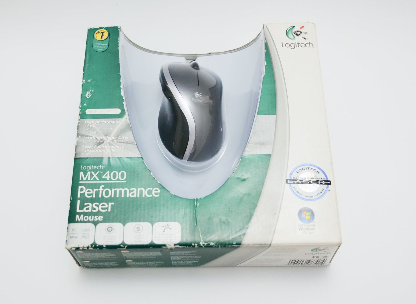 Logitech MX400 Performance Laser Maus, USB, PS/2 - Shopelektronik.at
