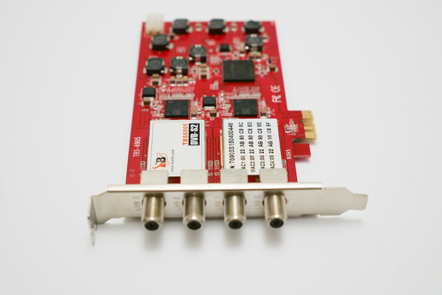 TBS - 6905 Quad DVB - S2 PCIe Tuner, Windows, Linux - Shopelektronik.at