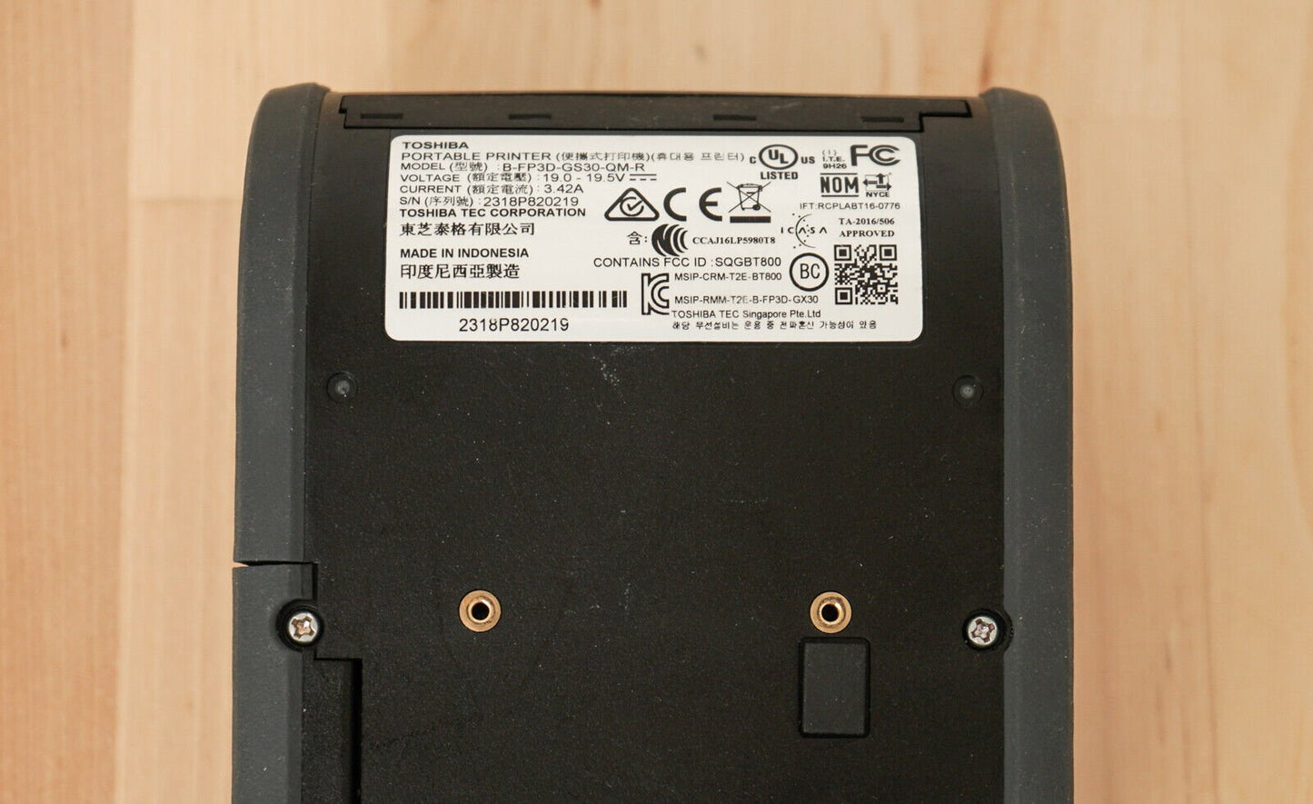 Toshiba B - FP2D - GS30 mobiller Drucker, Bluetooth, Wlan - Shopelektronik.at