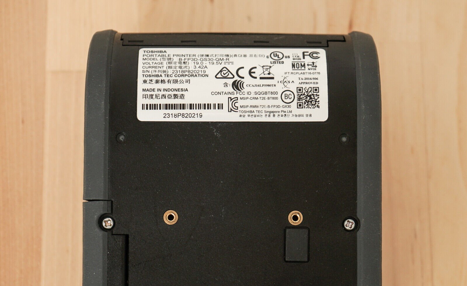 Toshiba B - FP2D - GS30 mobiller Drucker, Bluetooth, Wlan - Shopelektronik.at