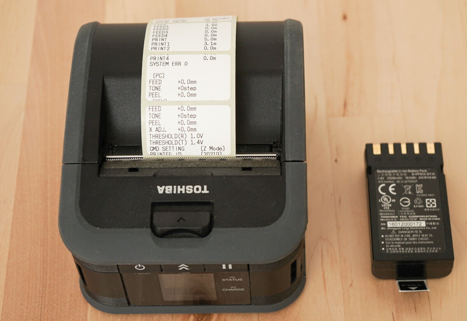 Toshiba B - FP2D - GS30 mobiller Drucker, Bluetooth, Wlan - Shopelektronik.at