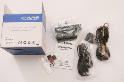 Alpine DashCam DVR-F880 Pro mit Fahrassistenzfunktion, GPS, NEU