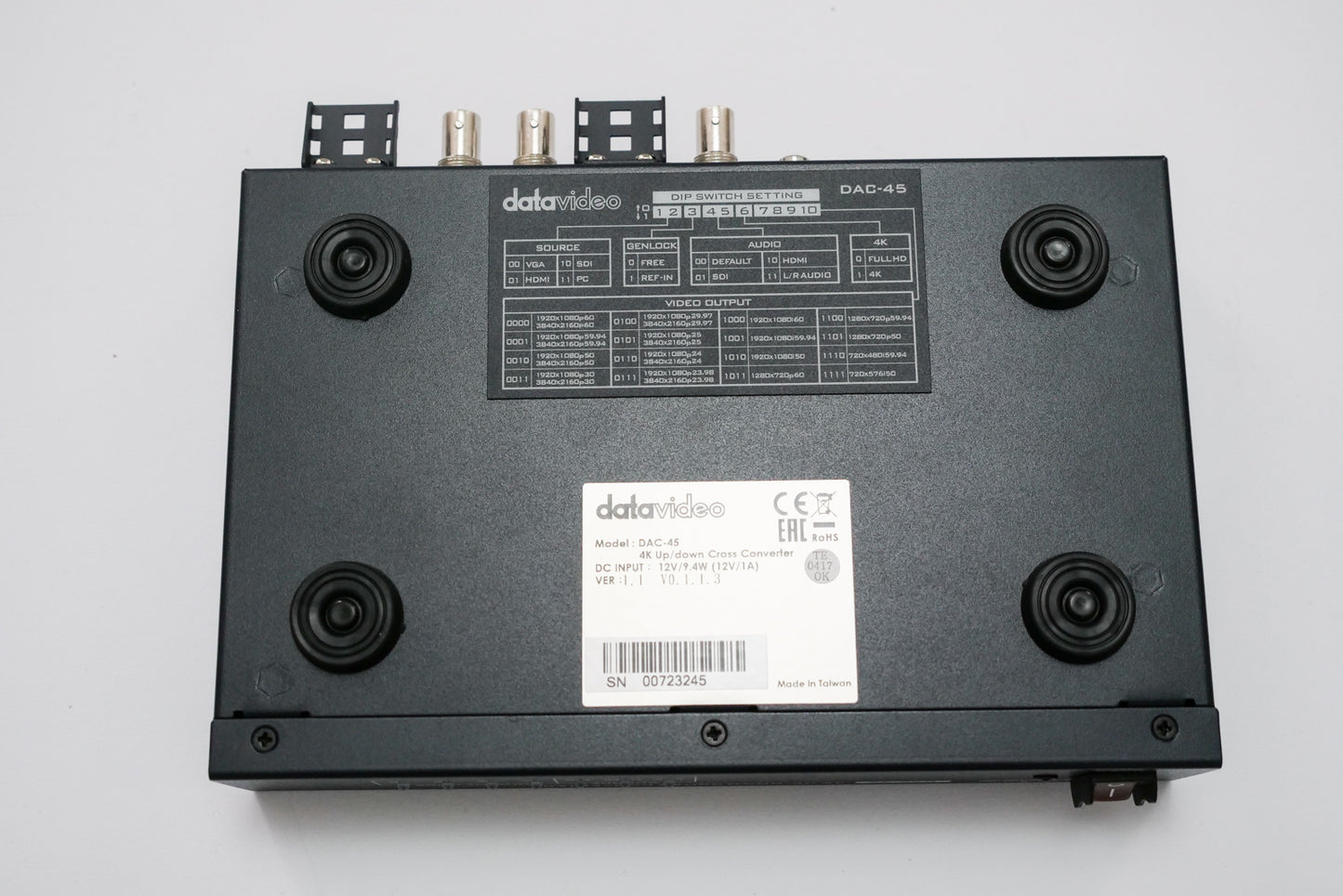 Datavideo DAC-45 Up/Down Cross Konverter SDI, HDMI, VGA