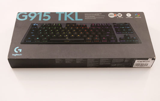 Logitech G915 TKL Lightspeed RGB kabellose Gaming-Tastatur