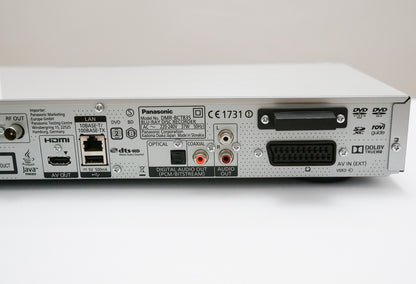 Panasonic DMR-BCT835 Twin 4K DVB-C Kabelreceiver mit Bluray-Recorder, 1TB