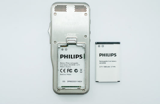Philips DPM8200 Digital Pocket Memo Diktiergerät + 4GB SD Karte