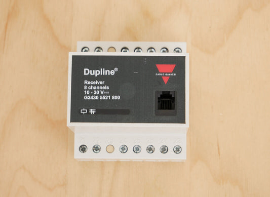 Dupline Receiver 8 Channels, Carlo Gavazzi, G3430 5521 800