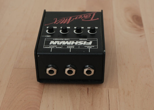 Fishman PowerMix oldschool Piezo - Preamp für E - Gitarre - Shopelektronik.at