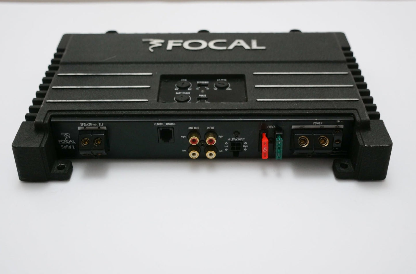 Focal Solid 1 Oldscool Autoverstärker 470W Amplifier - Shopelektronik.at