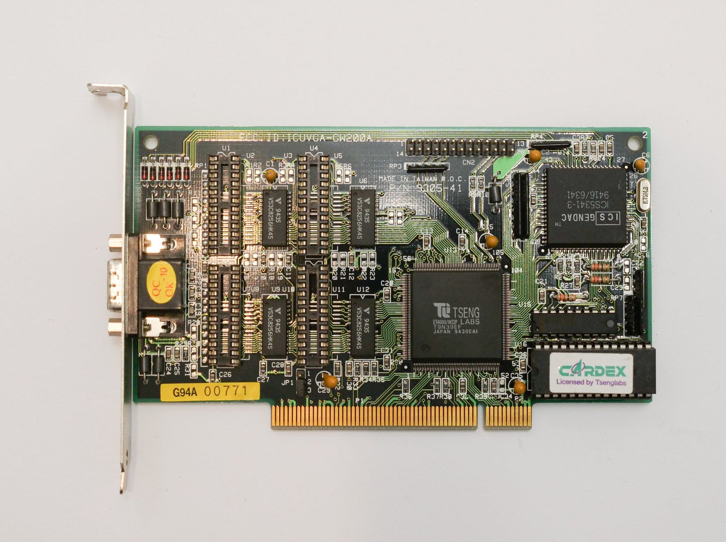 Gainward Tseng Labs ET4000/W32P 1MB PCI Retro - Grafikkarte - Shopelektronik.at