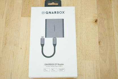 GNARBOX CF Kartenleser mit UHS - II microSD/SD, USB - C 3.1, NEU - Shopelektronik.at