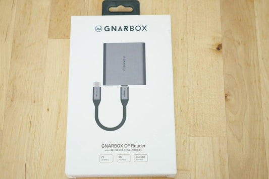 GNARBOX CF Kartenleser mit UHS - II microSD/SD, USB - C 3.1, NEU - Shopelektronik.at