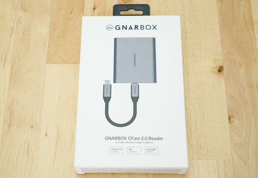 GNARBOX CFast 2.0 Kartenleser mit UHS - II microSD/SD, USB - C 3.1, NEU - Shopelektronik.at
