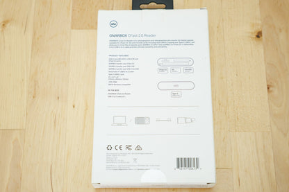 GNARBOX CFast 2.0 Kartenleser mit UHS - II microSD/SD, USB - C 3.1, NEU - Shopelektronik.at