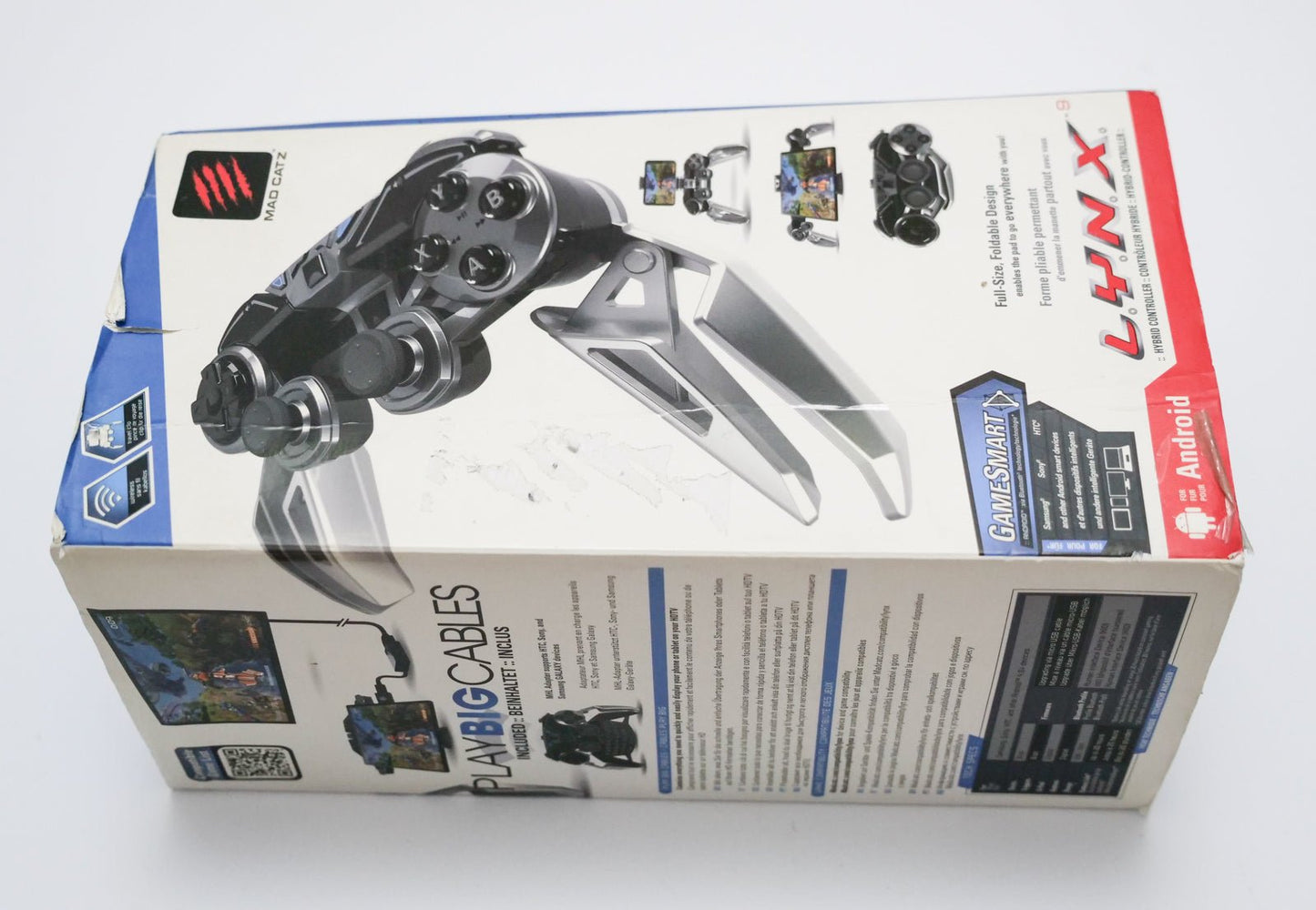 Mad Catz L.Y.N.X.9 Gaming - Controller für Android und PC, unbenutzt, OVP - Shopelektronik.at