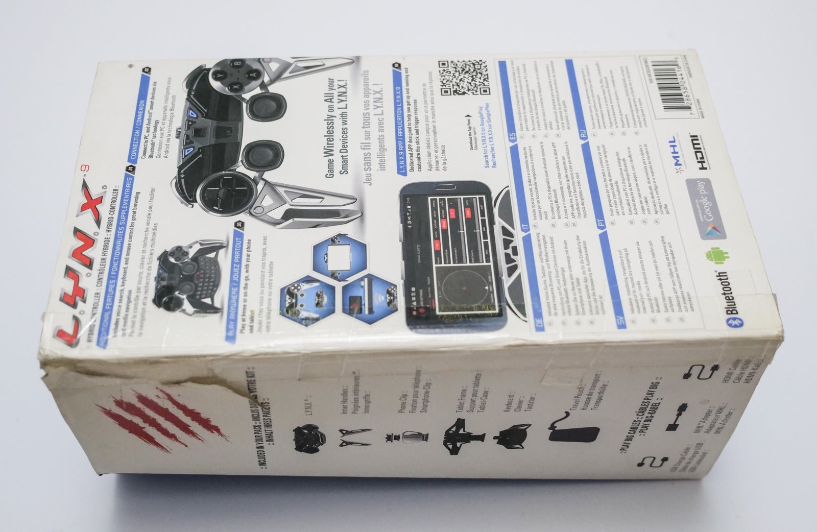 Mad Catz L.Y.N.X.9 Gaming - Controller für Android und PC, unbenutzt, OVP - Shopelektronik.at