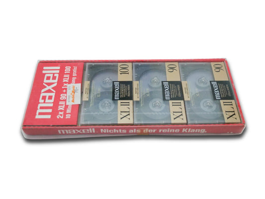Maxell 2x XLII 90 + 1x XLII 100 Audiokassetten - Shopelektronik.at
