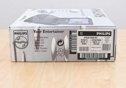 Philips 4VCD 660/93 LCD Multimediagerät, TV, VCD, Radio,NEU, OVP! - Shopelektronik.at